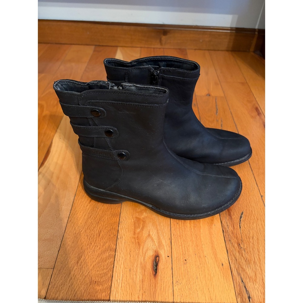 Merrell Captiva Launch Mid 2 Waterproof Boots Black Size 8